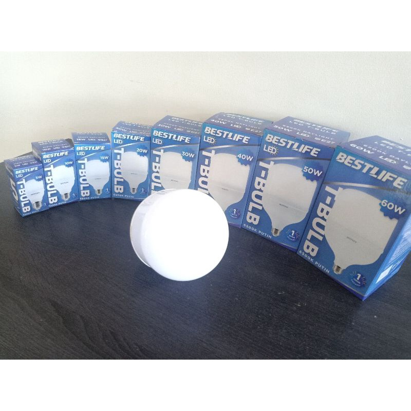 LAMPU BULB CAPSUL KAPSUL CAPSULE AMAN DIKIRIM BEST LIFE BOHLAM T-BULB LED 15 WATT 6500K BESTLIFE BL-LED-T-BULB-15W