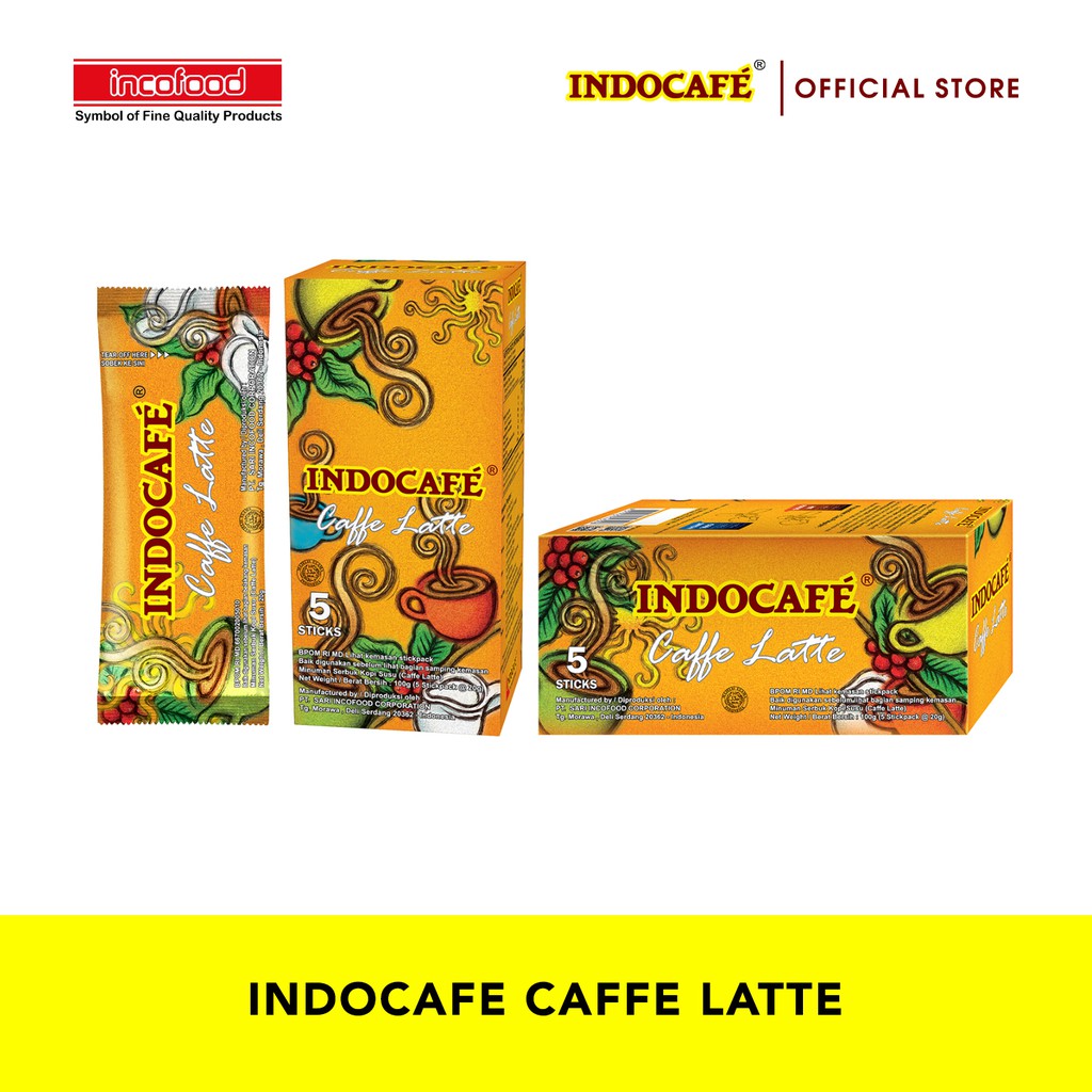 Indocafe Caffe Latte (5 stick)