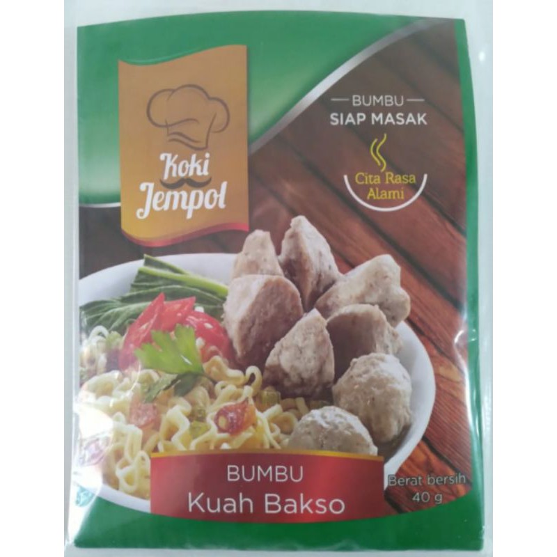 

Bumbu Kuah Bakso 40gr KOKI JEMPOL