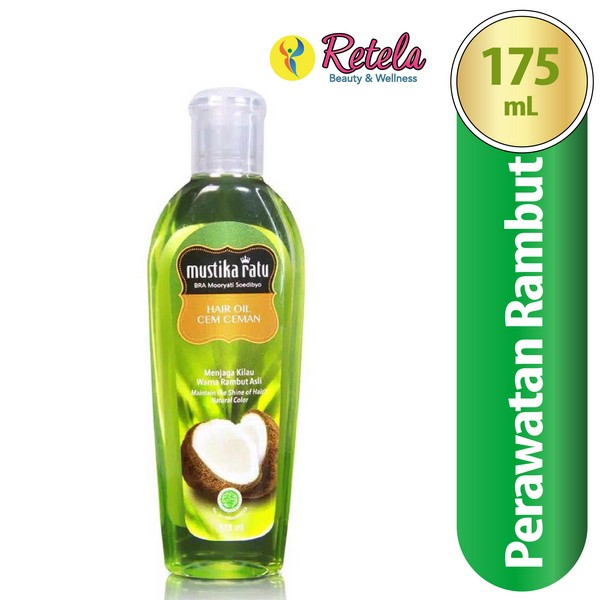 Minyak Rambut Cemceman 175ml Mustika Ratu Minyak Kelapa Menghitamkan Rambut Indonesia