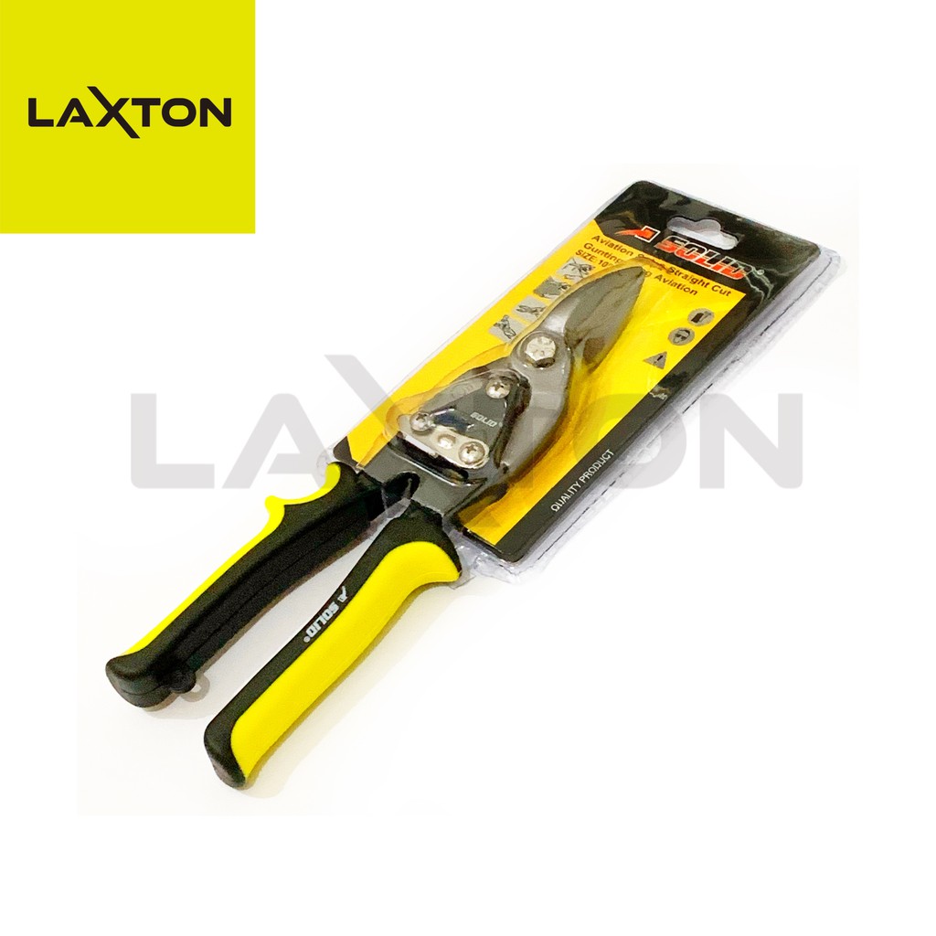 Solid gunting seng hollow baja ringan plat aviation snip 10&quot;