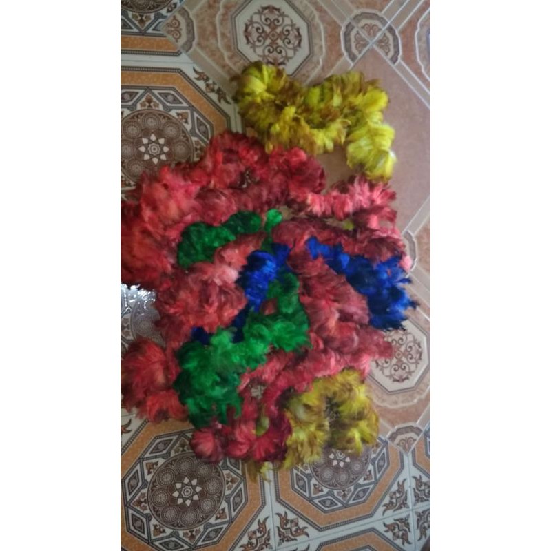 Bulu ayam murah meteran