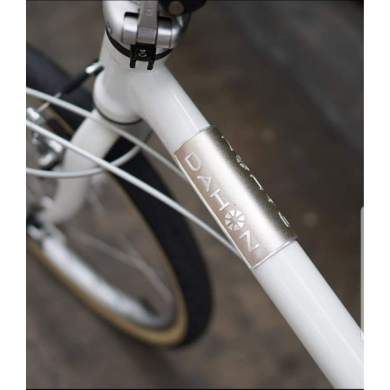 Frame Badge DAHON - TOP TUBE Badge - Emblem Sepeda DAHON BW BROADWALK