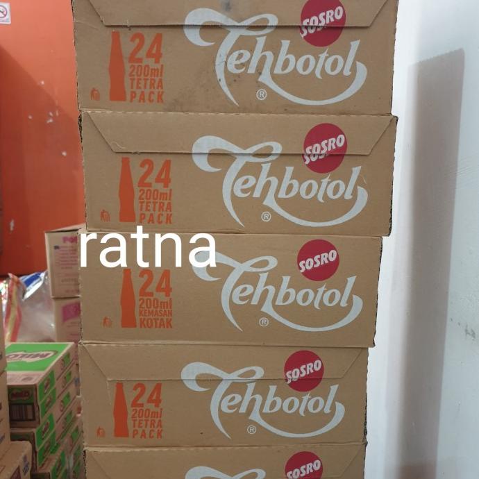 

[ COD ] TEH BOTOL SOSRO KOTAK 200ml 1 Dus isi 24 KOMPLIT Kode 1292