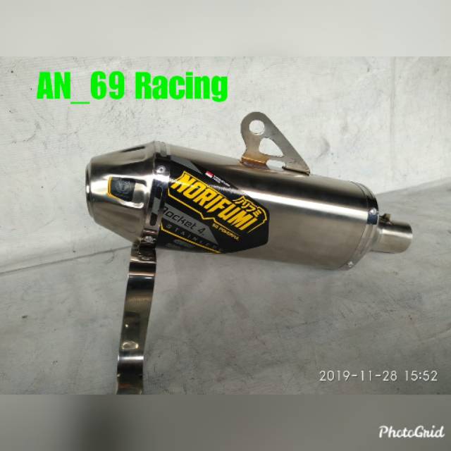 Silencer only knalpot klx 150 & crf 150l knalpot norifumi