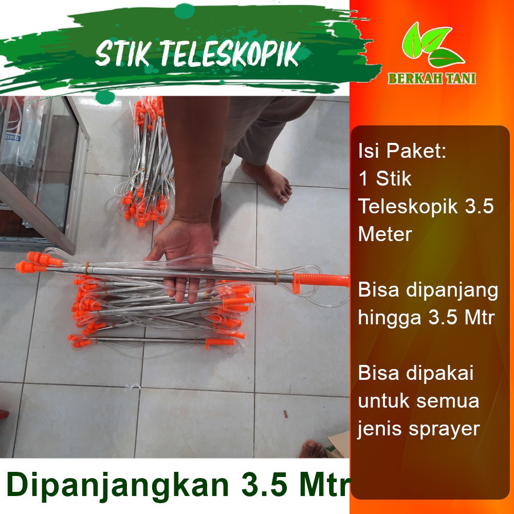 Stik Panjang Sprayer Antena 3.5 Meter Stik Sprayer Panjang 3.5 Meter