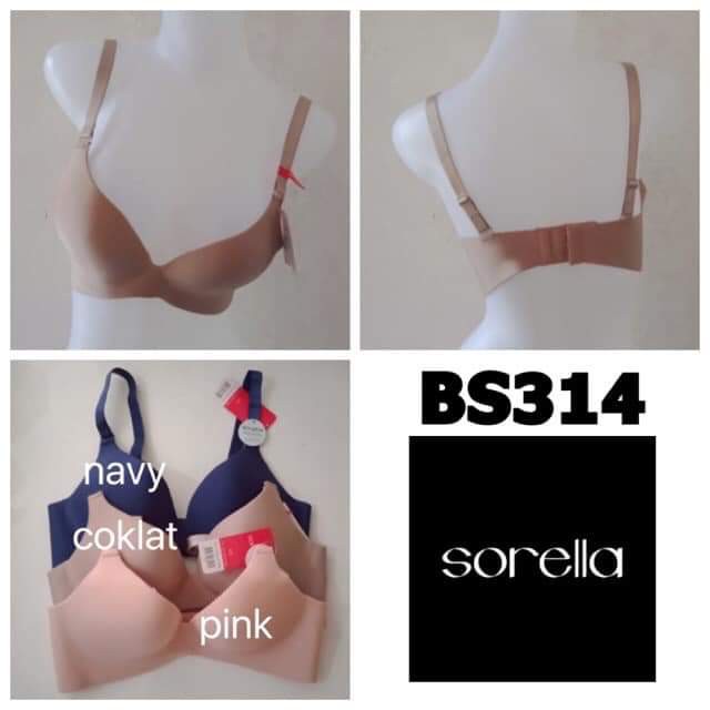 SRR - SORELLA Bra 314 Push Up 36B tanpa kawat