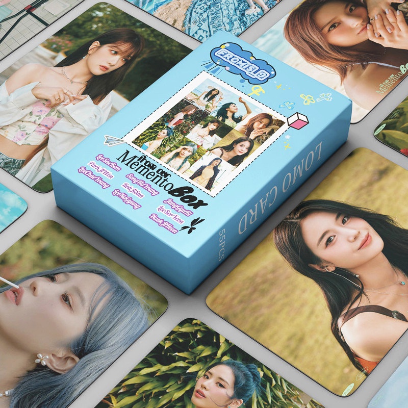 55pcs / Box Kartu LOMO Foto Album Fromis_9