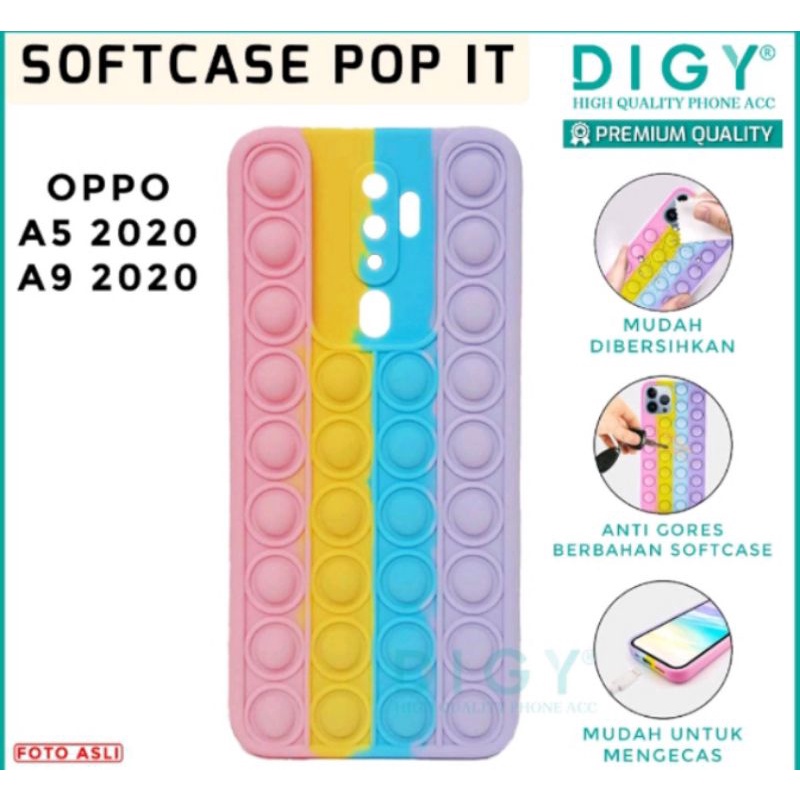 Case POP IT OPPO A52020/A92020 SoftCase POP IT 3D Polos