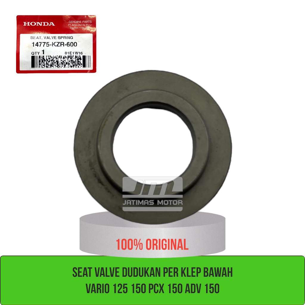 Seal valve dudukan per klep bawah vario 125 150 pcx 150 adv 150 14775-KZR-600
