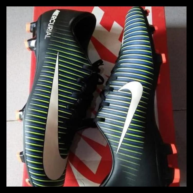 TERJAMIN NIKE MERCURIAL VICTORY FG ORIGINAL - HITAM, 42 HOT SALE