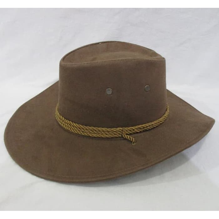 Topi Cowboy Koboy Koboi Amerika Laken TALI Remaja Dewasa/Topi Zorro