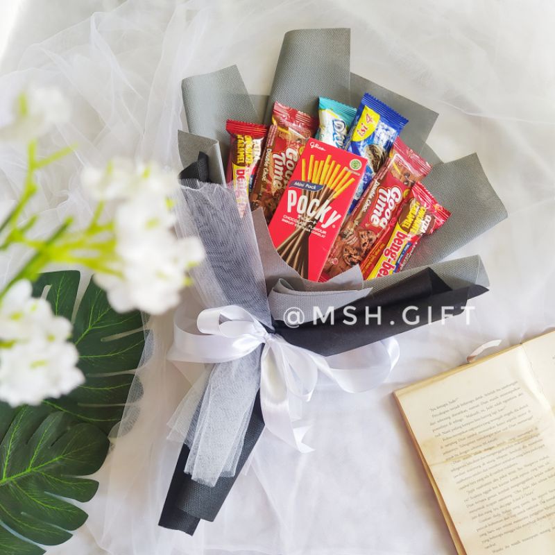 BUCKET SNACK POCKY BENG BENG COKLAT || BUCKET GRADUATION || BUCKET ULANG TAHUN