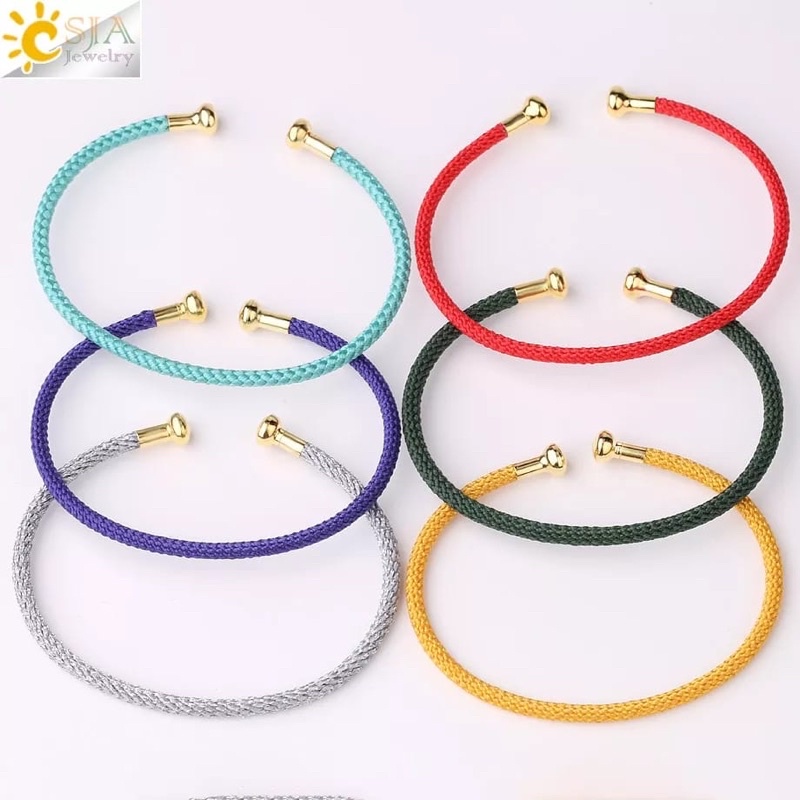 Grosir Gelang Tali Pandora Bentuk Bahan Gelang Liontin Emas