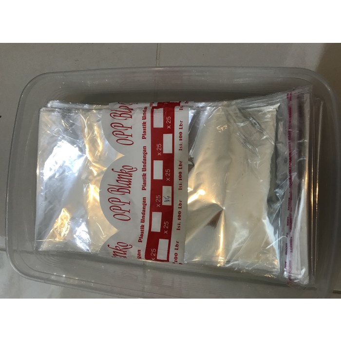 

Plastik opp seal 100pcs 15x25 16x25 16x23 - 15x25
