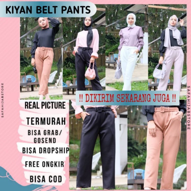 KIYAN BELT PANTS