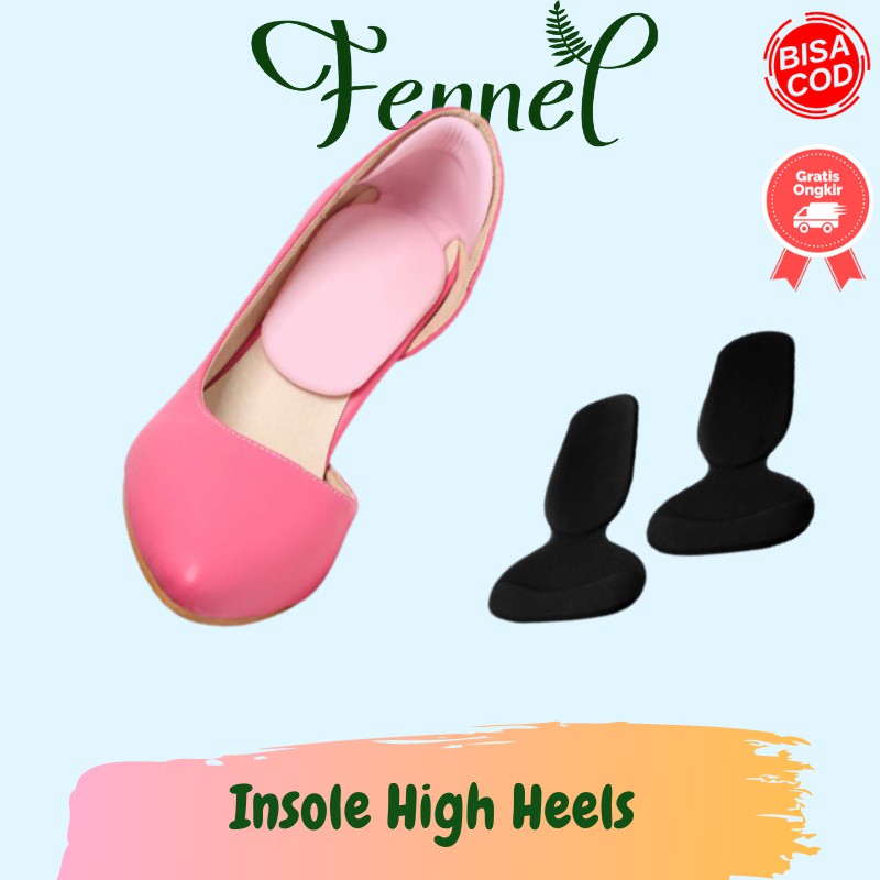 Insole Alas Sepatu High Heels Pelindung Tumit Kaki