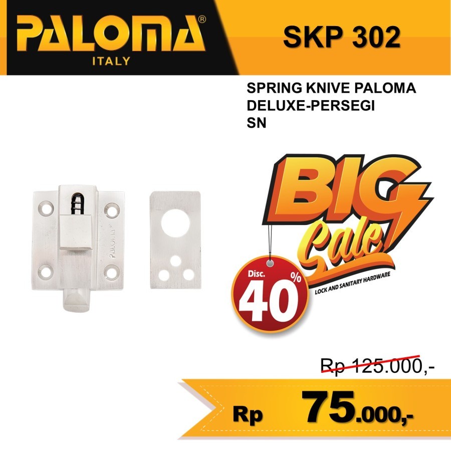 Slot Kunci Jendela Spring knive PALOMA SKP 302