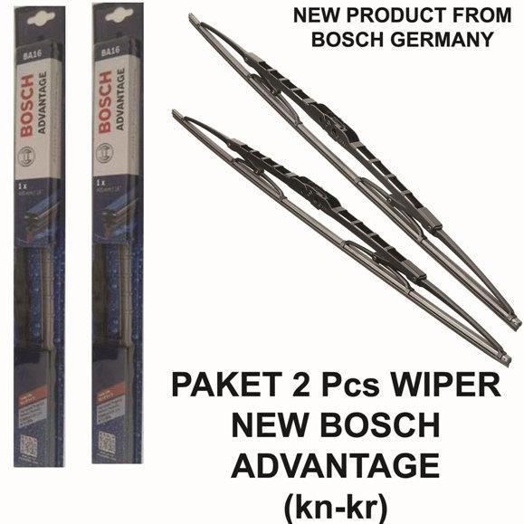 Wiper Bosch Advantage Civic 00-05 2Pcs (Kn-Kr) Original Bohlamhid Ayo Order