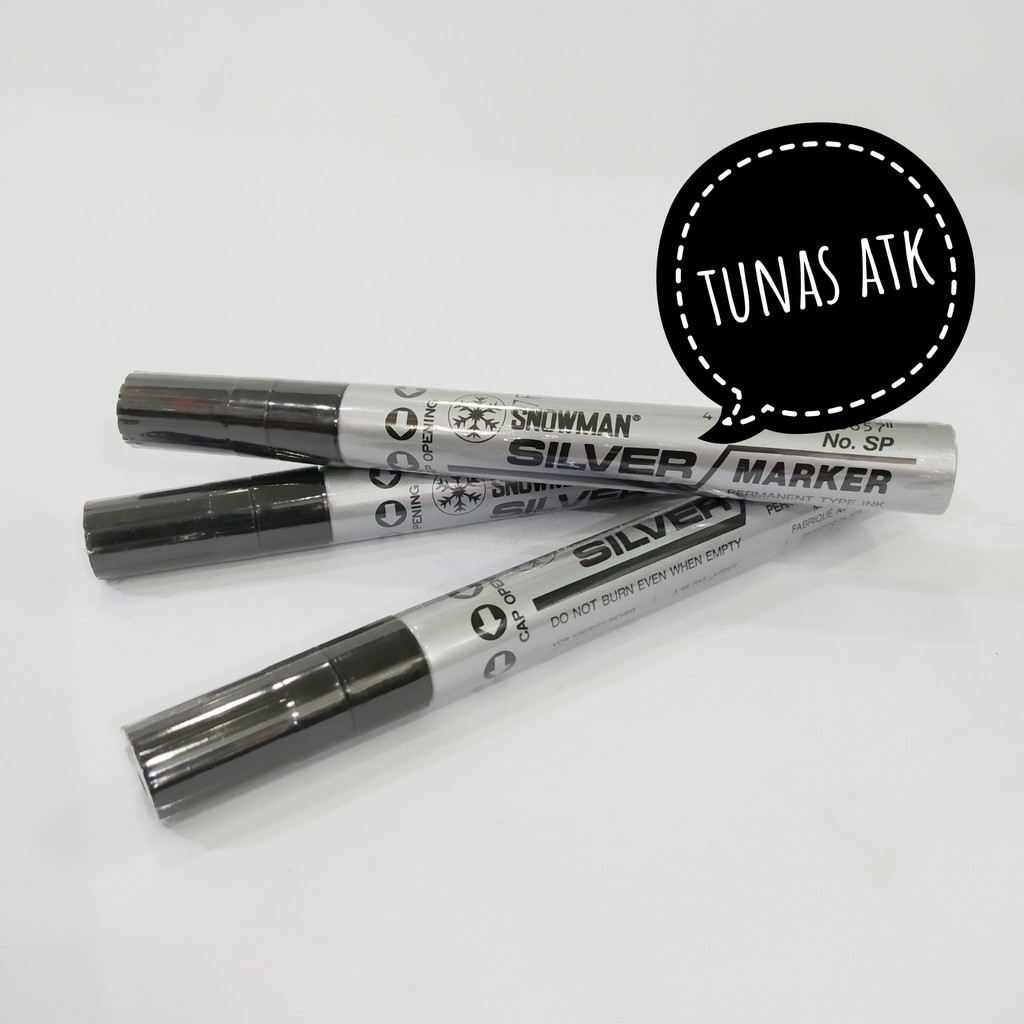 

SNOWMAN SILVER MARKER NO. SP