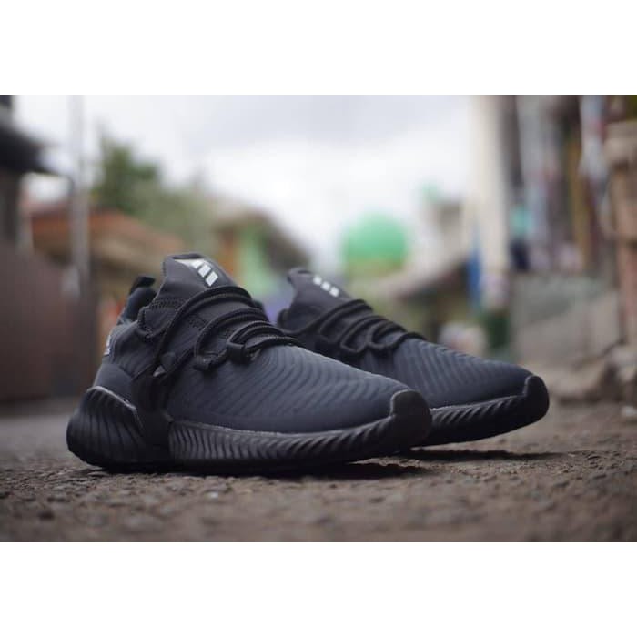 Sepatu Adidas Alphabounce Instinct Hitam Import Murah