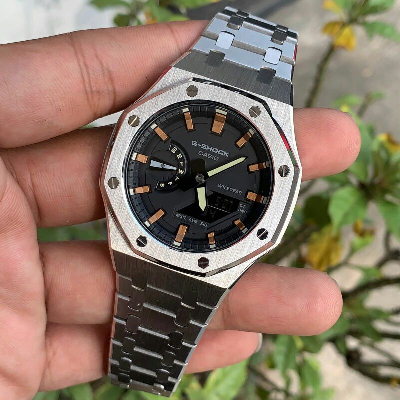 Jam tangan custom casio gshock g-shock ga2100 ga-2100 original