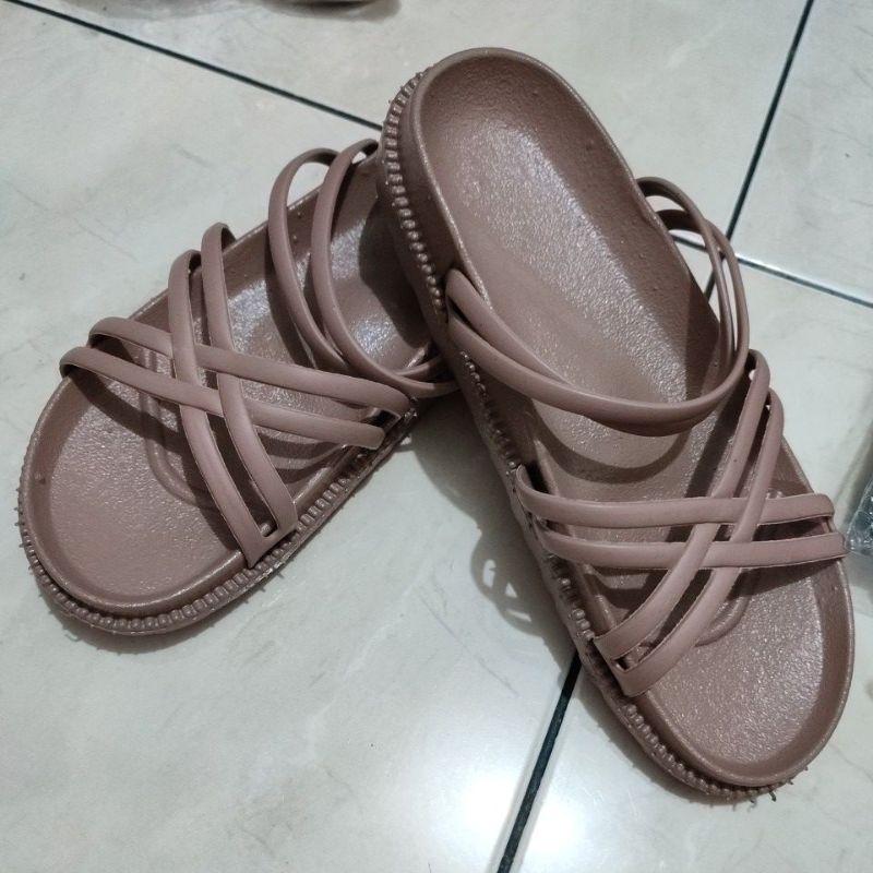 Sandal jelly niar bahan jelly untuk dewasa
