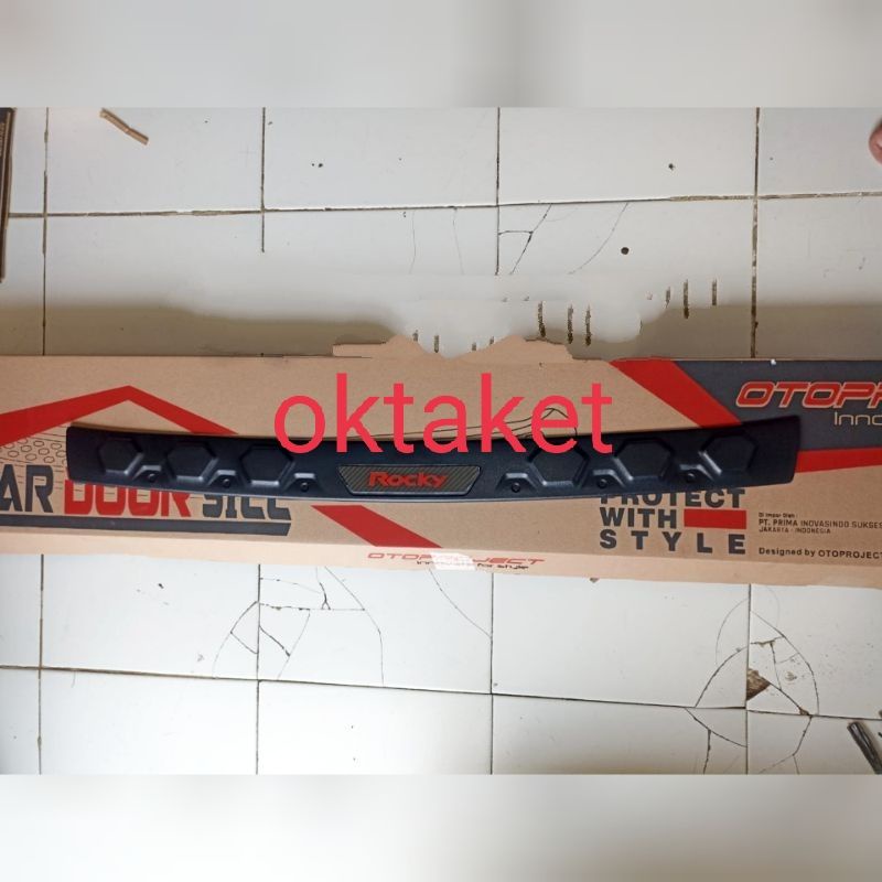 sillplate belakang Toyota Raize Daihatsu Rocky 2021 2022 Injection Otoproject