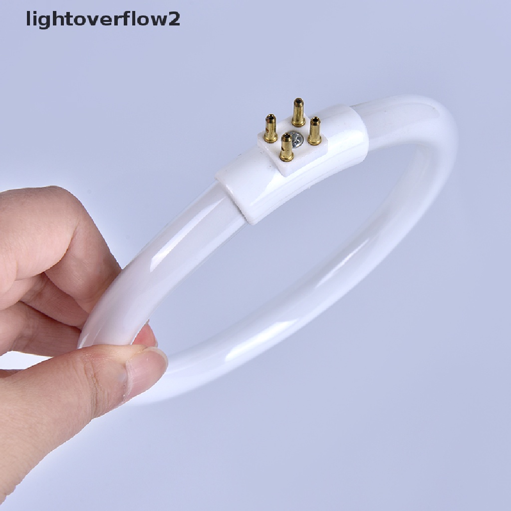 (lightoverflow2) Bohlam Tabung Annular Bulat 11W T4 Dengan 4 Pin