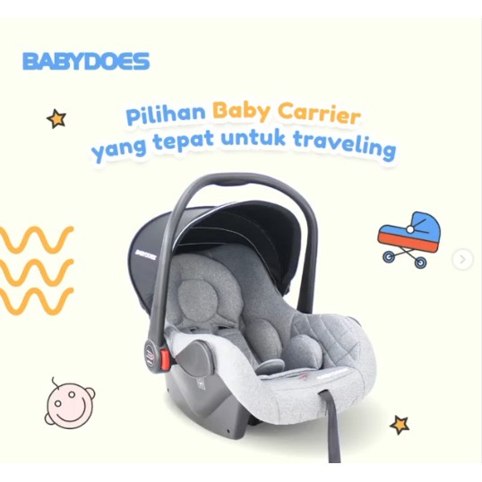 Makassar Promo! Carseat Bayi Babydoes Baby Does Saffe 2.0 CH-4021 / Car Seat / Baby Carrier