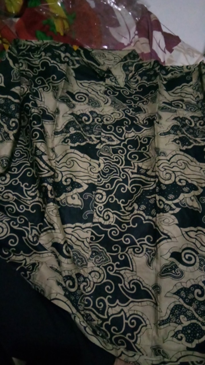 Batik Couple Keluarga Sania Ruffle Ori Ndoro Jowi Dnt