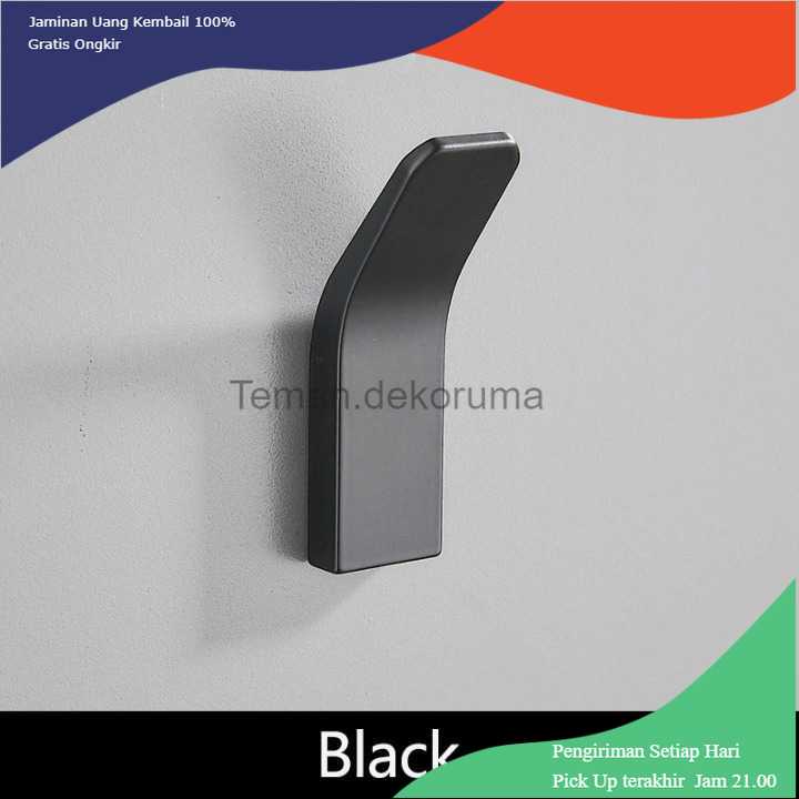 TD-AI01 NesZ Gantungan Dinding Bathroom Wall Hook Hanger Aluminium - SH015