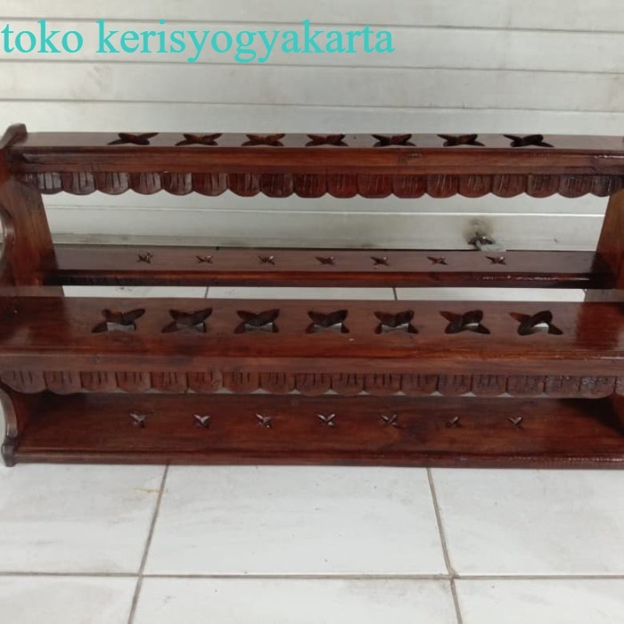 

Jagrak Tempat Keris Isi 14 Wuapik