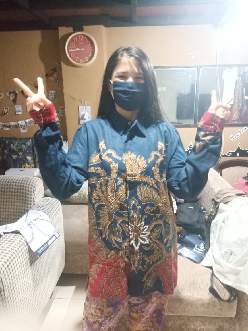 Kemeja Batik Dobby Eksklusive Lengan Panjang Pria Rianty Batik Edzard