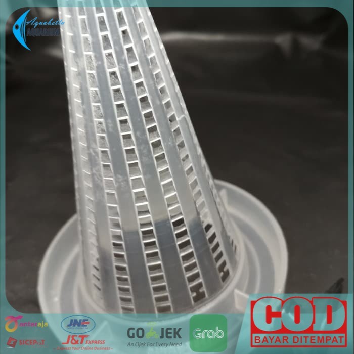 Corong Cacing Beku Sutra / Tempat Makan Cacing Sutera 10 cm