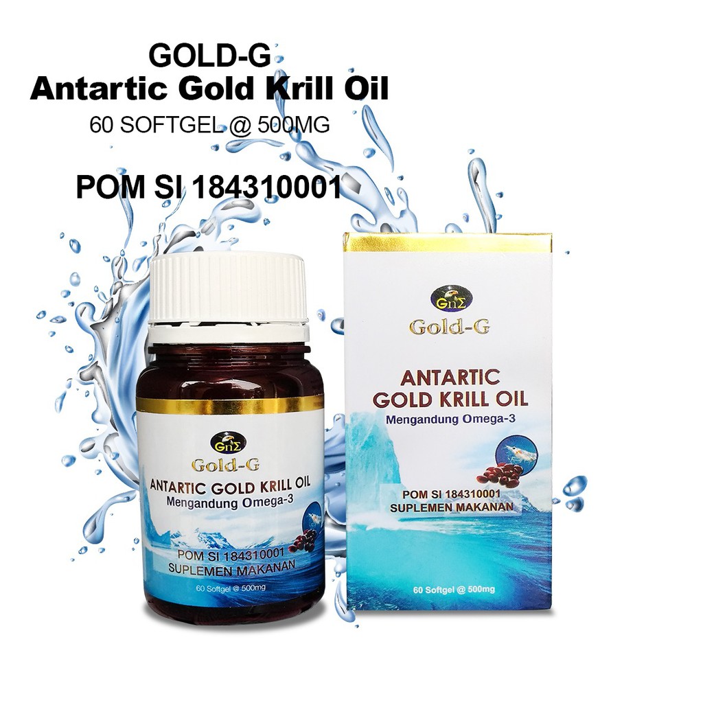 Gold Krill Oil Super Astaxanthin G Original Obat Kolesterol Jantung Omega 3 Epa Dha Original Shopee Indonesia