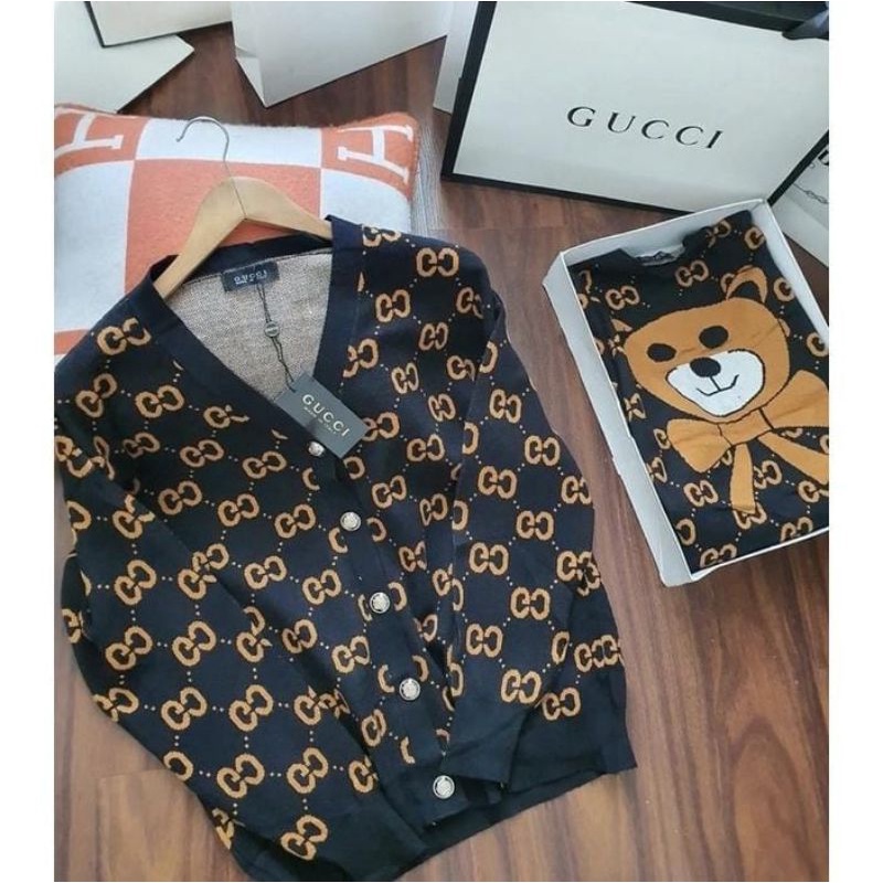 Cardigan rajut branded G premium import bangkok