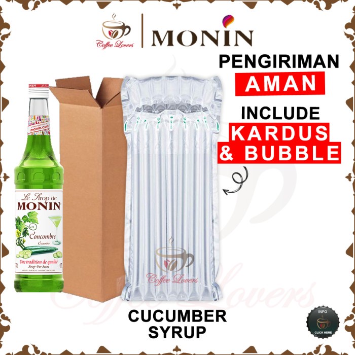 

MONIN SYRUP CUCUMBER SIRUP MONIN EKSKLUSIF