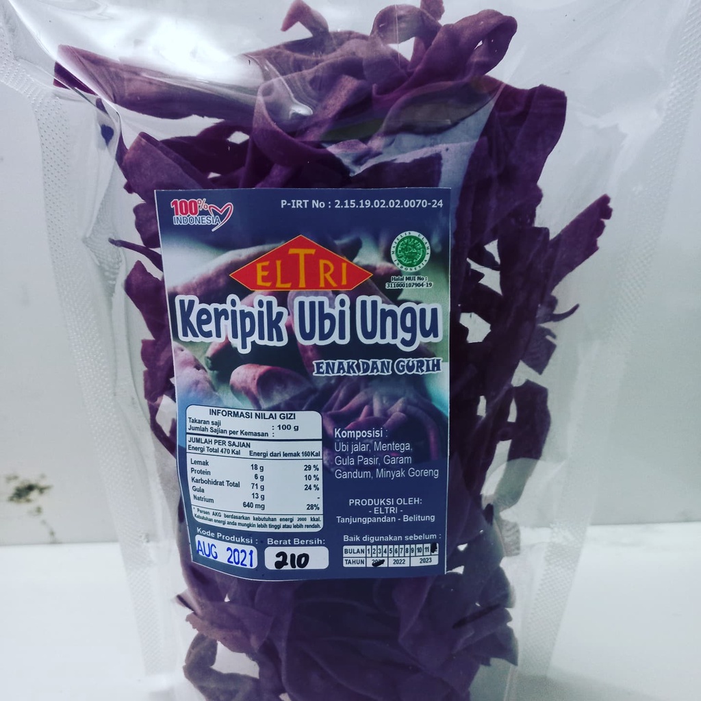 

kripik ubi ungu