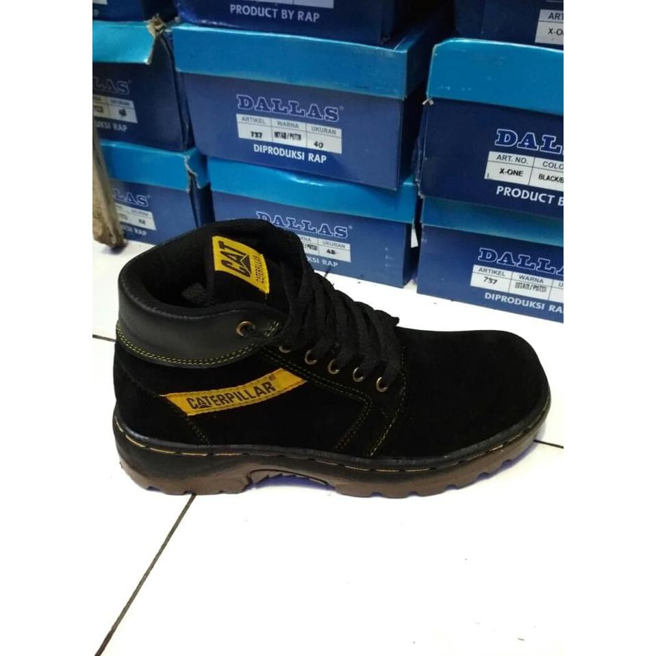 Caterpillar - Sepatu Safty Pria / Sepatu Kerja Cowok MURAH