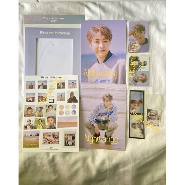 Deco Sticker frame From Home Renjun set [ready stock]