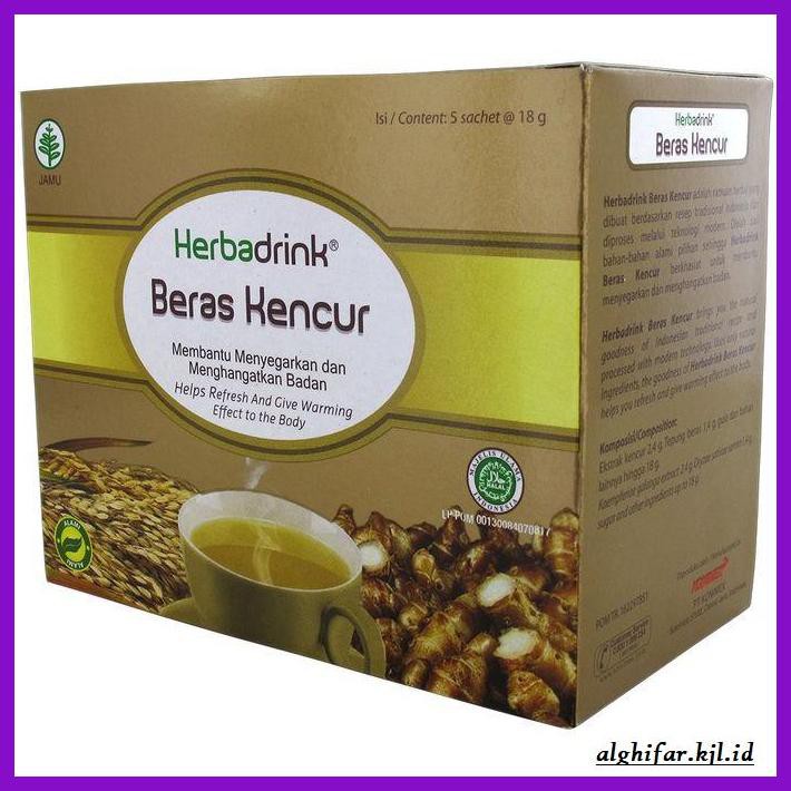 

lanoisidartdrink- herbadrink beras kencur serbuk minuman 5 sachet @ 7gr -asliii-bngittt.