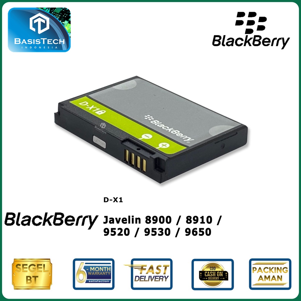 BATERAI BLACKBERRY BB JAVELIN 8900 8910 9520 9530 9650 D-X1 - ORI99