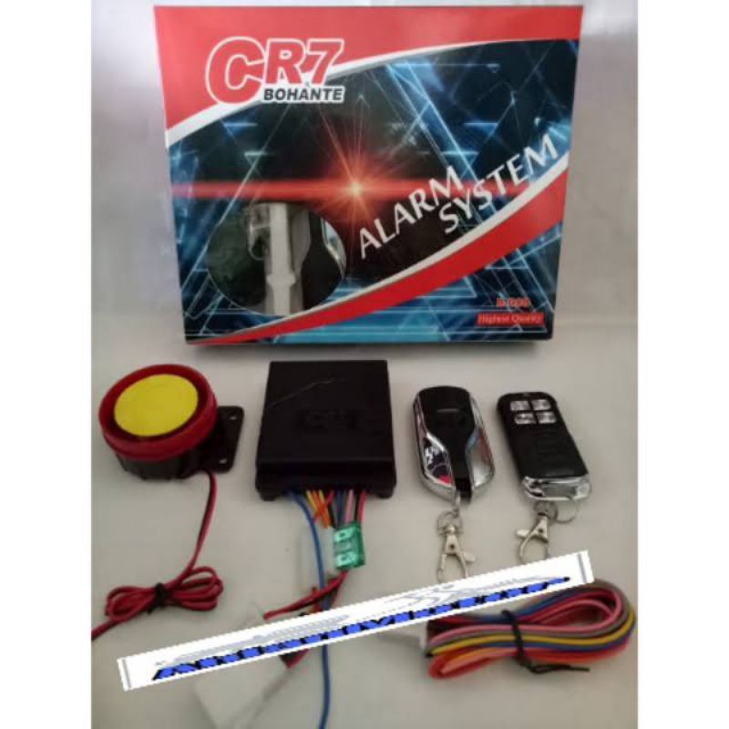 Alaram Motor CR7 Bohante/Alaram motor Murah/Gembok motor /Kunci motor/ Alaram motor /pengaman motor