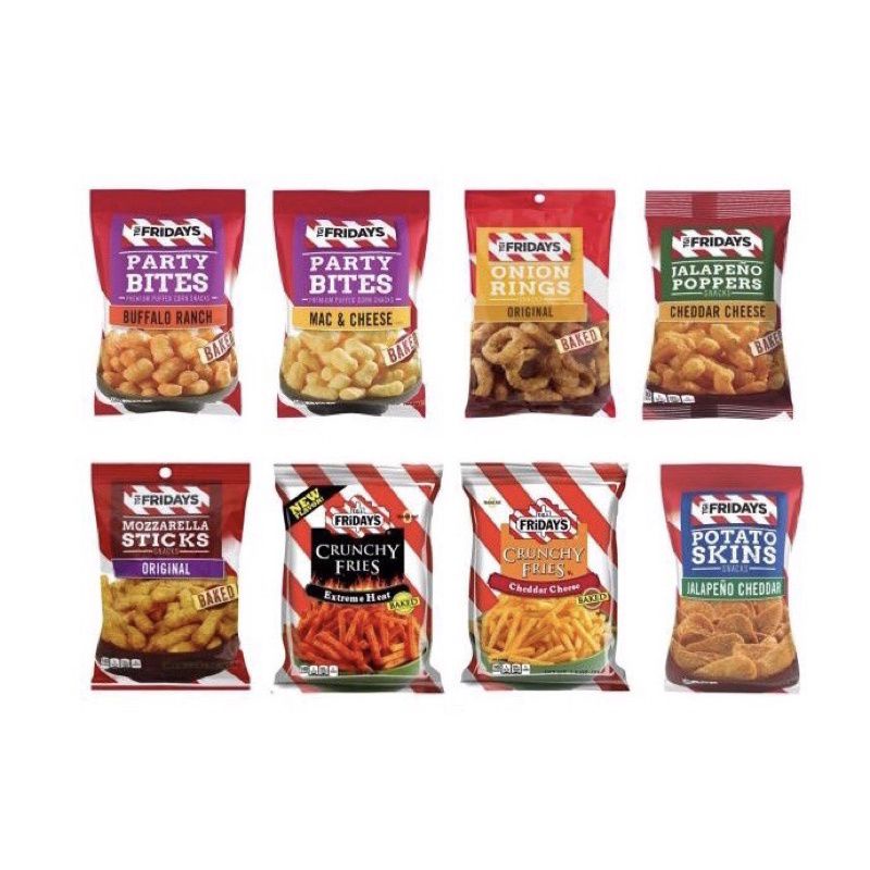

TGI Fridays Snacks - snacks aneka varian rasa