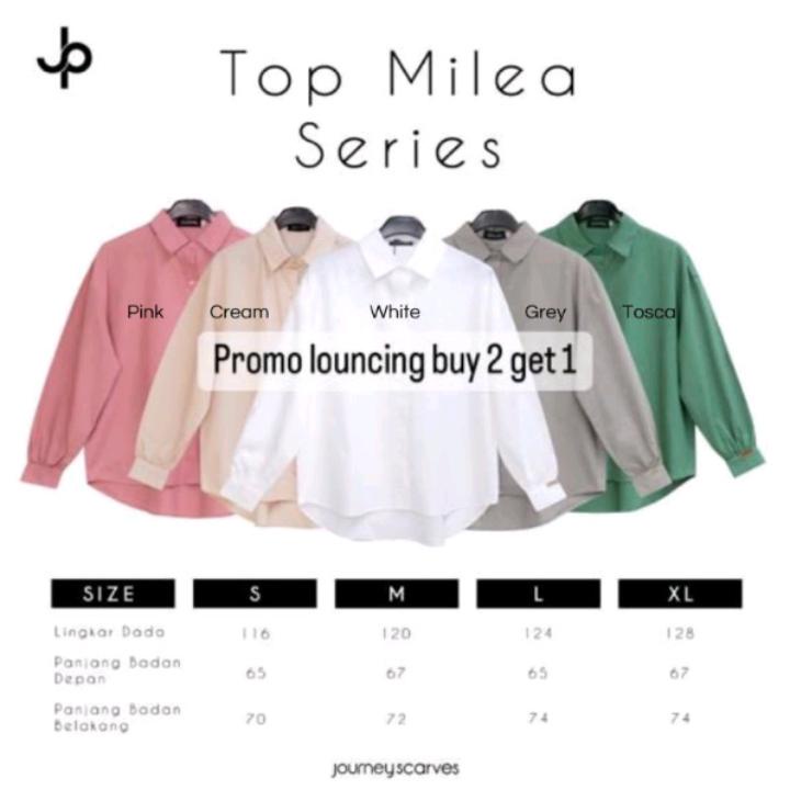 Atasan top milea by journey