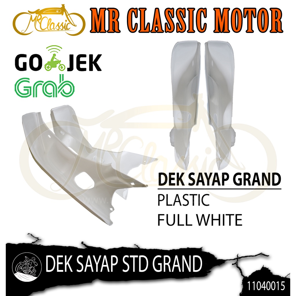 Dek Sayap Legshield Std Grand Putih KYB