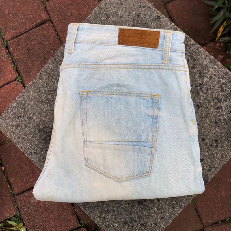 celana jeans zara man-second original-size 32/33 skinny