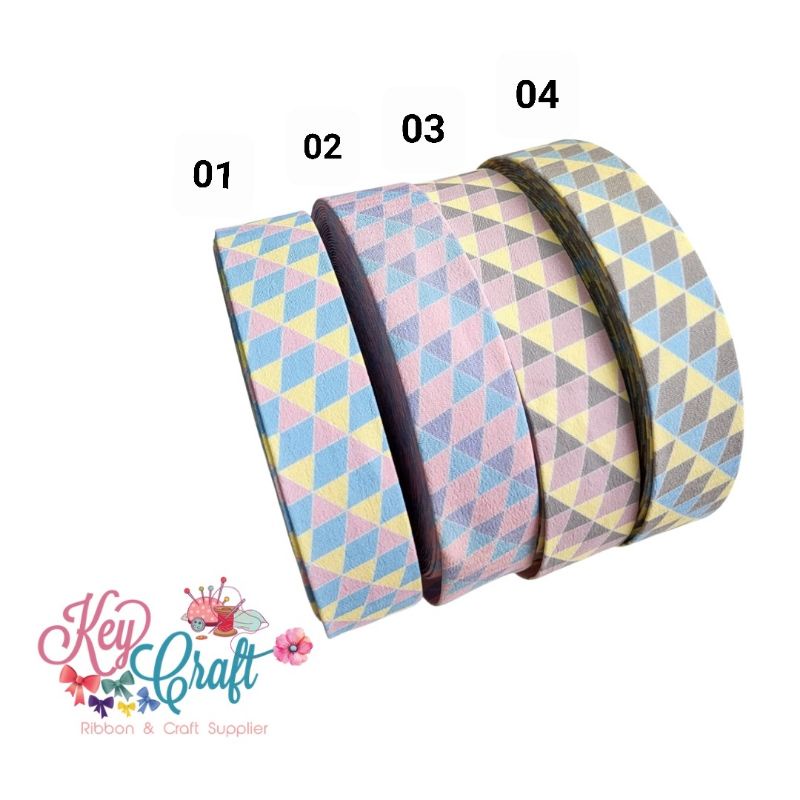 

Pita Fabric Diamond plaid layering size 2,5cm