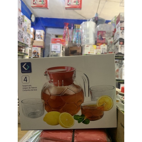 TeaPot Set  Kimglass